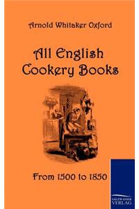 All English Cookery Books