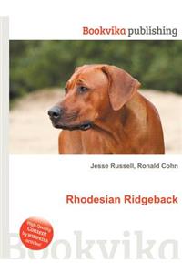 Rhodesian Ridgeback