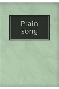 Plain song