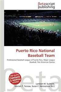 Puerto Rico National Baseball Team