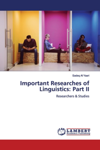 Important Researches of Linguistics