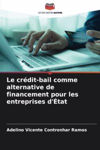 crédit-bail comme alternative de financement pour les entreprises d'État