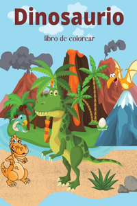 Dinosaurio libro de colorear