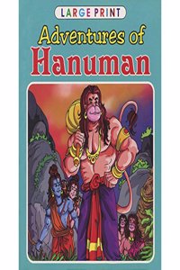 Adventures Of Hanuman (Large Print)