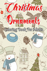 Christmas Ornaments Coloring Book For Adults
