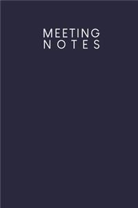 Meeting Notes