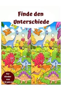 Finde den Unterschiede Für Kinder von 3-9 Jahren