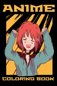 Anime Coloring Book