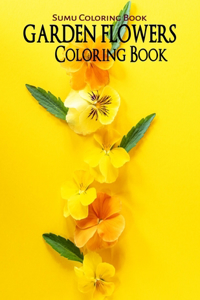 Garden Flowers Coloring Book