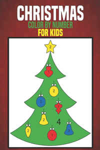 Christmas Color by Number for Kids