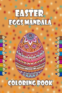 Easter Eggs Mandala Coloring Book