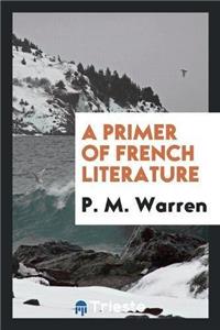 Primer of French Literature