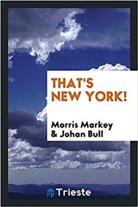 That's New York!