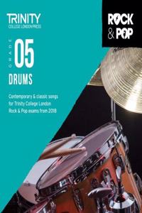 Trinity College London Rock & Pop 2018 Drums Grade 5 CD Only (Trinity Rock & Pop)