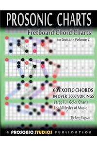 Fretboard Chord Charts for Guitar - Volume 2