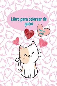 Libro para colorear de gatos
