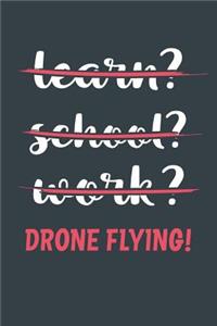 Learn? School? Work? Drone Flying!