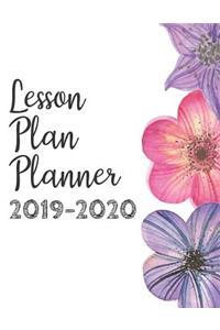 Lesson Plan Planner 2019-2020