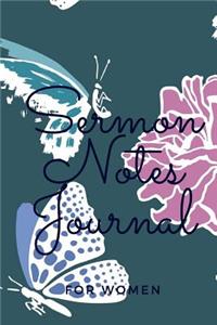 Sermon Notes Journal- For Women