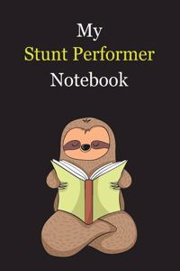 My Stunt Performer Notebook