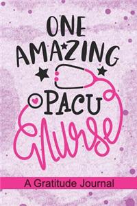 One Amazing PACU Nurse - A Gratitude Journal