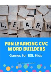 Fun Learning CVC Word Builders Games for ESL Kids