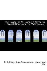 The Gospel of St. John