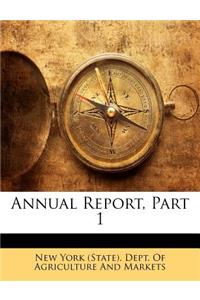 Annual Report, Part 1