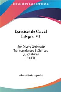 Exercices de Calcul Integral V1