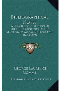 Bibliographical Notes