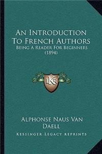 Introduction To French Authors