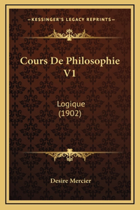 Cours De Philosophie V1