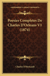 Poesies Completes De Charles D'Orleans V1 (1874)
