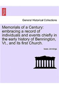 Memorials of a Century