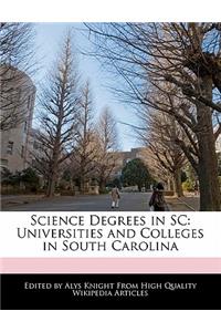 Science Degrees in SC