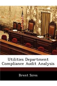 Utilities Department Compliance Audit Analysis