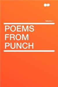 Poems from Punch Volume 1
