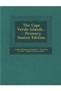 The Cape Verde Islands...