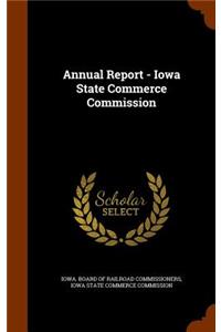 Annual Report - Iowa State Commerce Commission