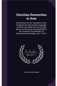 Christian Researches in Asia