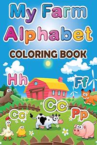 My Farm Alphabet Coloring Book