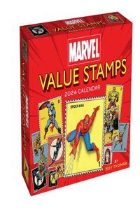 Marvel Value Stamps 2024 Day-To-Day Calendar