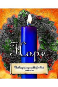 Advent Sunday Blue Bulletin, Large