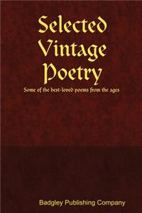 Selected Vintage Poetry