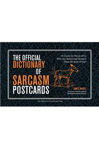 The Official Dictionary of Sarcasm Postcards
