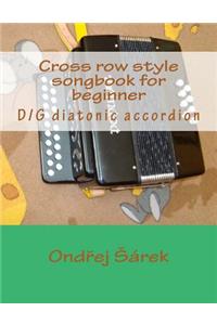 Cross row style songbook for beginner