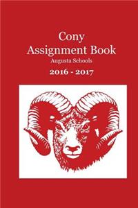 Cony RAM Assignment Book: 2016 - 2017
