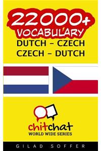 22000+ Dutch - Czech Czech - Dutch Vocabulary