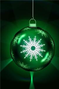 Emerald Green Christmas Ornament Journal