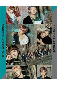 BTS 2020 At A Glance Weekly Planner